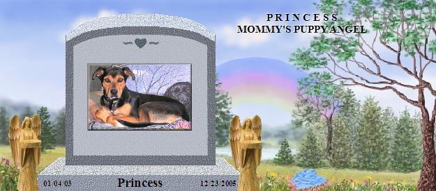 Princess's Rainbow Bridge Pet Loss Memorial Residency Image