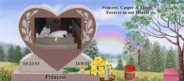 Princess's Rainbow Bridge Pet Loss Memorial Residency Image