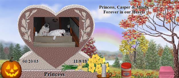 Princess's Rainbow Bridge Pet Loss Memorial Residency Image