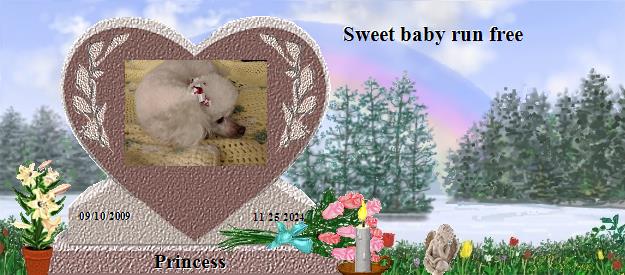 Princess's Rainbow Bridge Pet Loss Memorial Residency Image