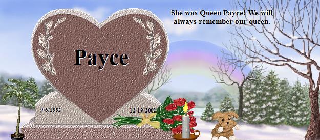 Payce's Rainbow Bridge Pet Loss Memorial Residency Image