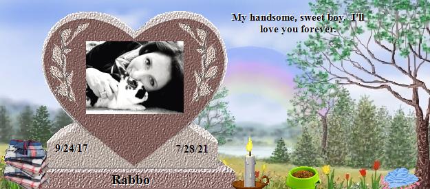 Rabbo's Rainbow Bridge Pet Loss Memorial Residency Image