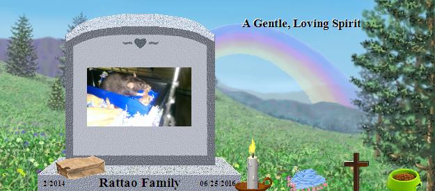 Rattao Family's Rainbow Bridge Pet Loss Memorial Residency Image