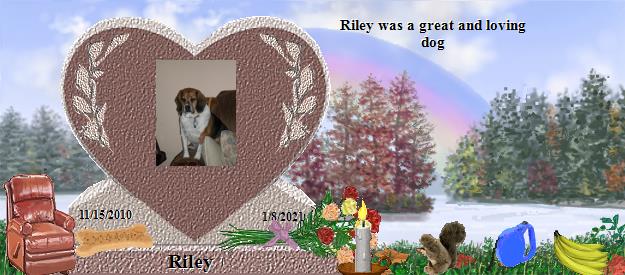 Riley's Rainbow Bridge Pet Loss Memorial Residency Image