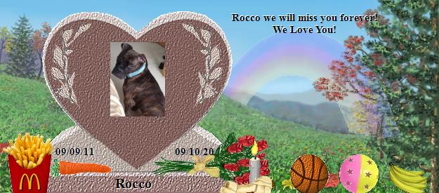 Rocco's Rainbow Bridge Pet Loss Memorial Residency Image