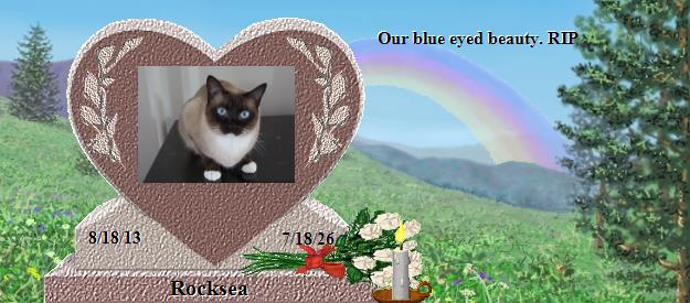 Rocksea's Rainbow Bridge Pet Loss Memorial Residency Image