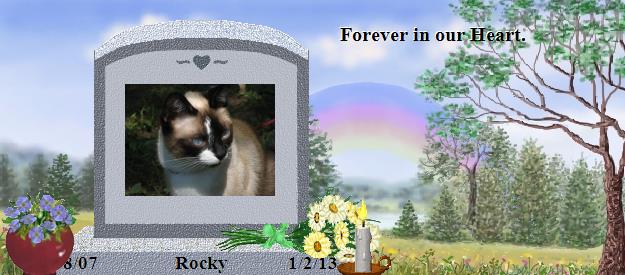 Rocky's Rainbow Bridge Pet Loss Memorial Residency Image