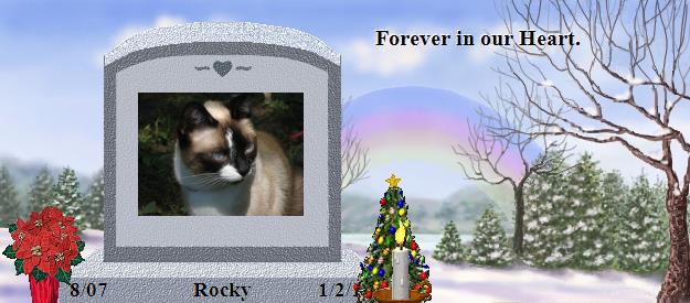 Rocky's Rainbow Bridge Pet Loss Memorial Residency Image