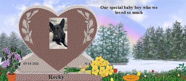 Rocky's Rainbow Bridge Pet Loss Memorial Residency Image