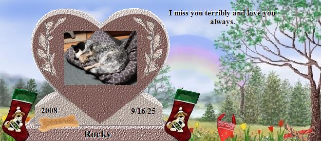 Rocky's Rainbow Bridge Pet Loss Memorial Residency Image