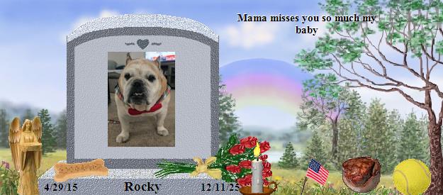 Rocky's Rainbow Bridge Pet Loss Memorial Residency Image