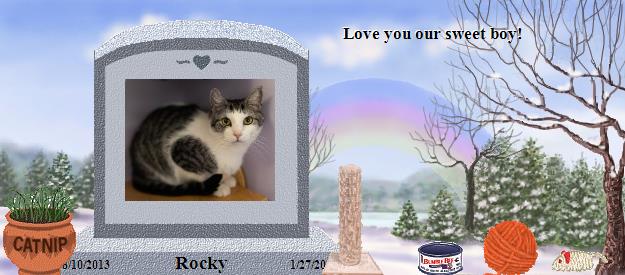 Rocky's Rainbow Bridge Pet Loss Memorial Residency Image