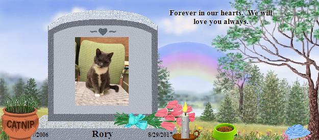 Rory's Rainbow Bridge Pet Loss Memorial Residency Image