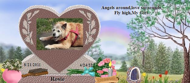 Rosie's Rainbow Bridge Pet Loss Memorial Residency Image