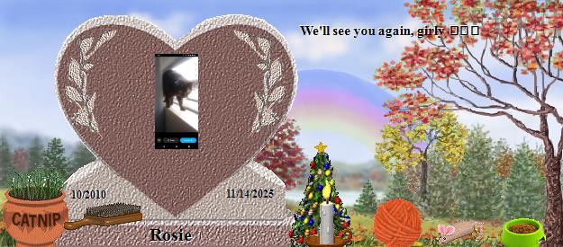 Rosie's Rainbow Bridge Pet Loss Memorial Residency Image