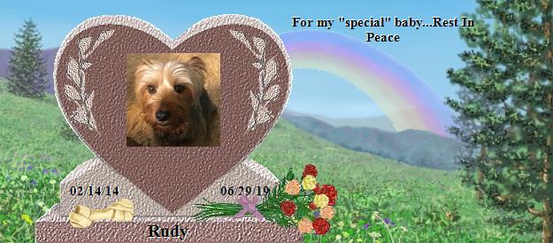 Rudy's Rainbow Bridge Pet Loss Memorial Residency Image