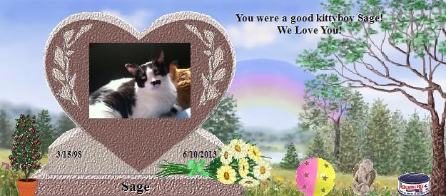 Sage's Rainbow Bridge Pet Loss Memorial Residency Image