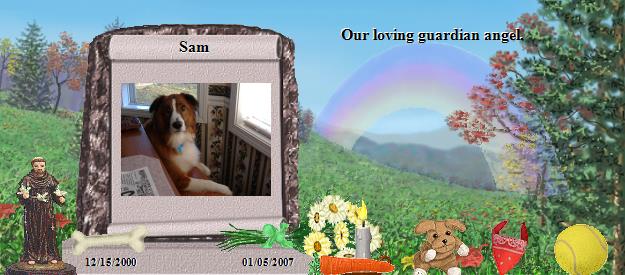 Sam's Rainbow Bridge Pet Loss Memorial Residency Image