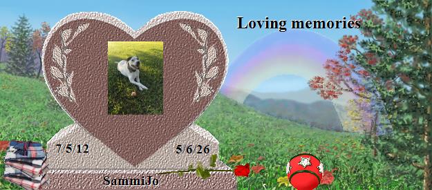 SammiJo's Rainbow Bridge Pet Loss Memorial Residency Image