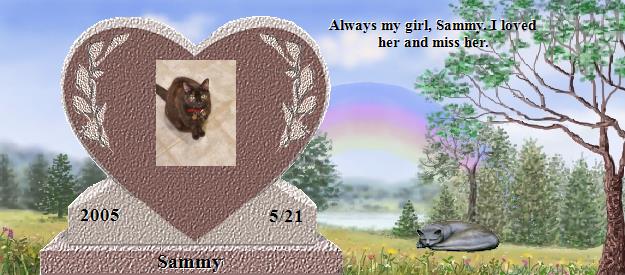 Sammy's Rainbow Bridge Pet Loss Memorial Residency Image