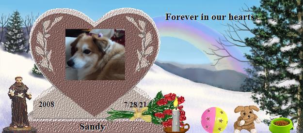 Sandy's Rainbow Bridge Pet Loss Memorial Residency Image