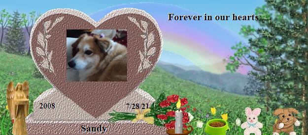 Sandy's Rainbow Bridge Pet Loss Memorial Residency Image