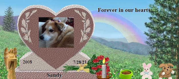 Sandy's Rainbow Bridge Pet Loss Memorial Residency Image