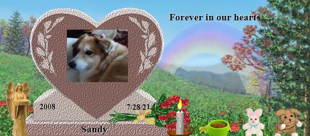 Sandy's Rainbow Bridge Pet Loss Memorial Residency Image