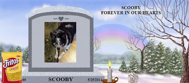 SCOOBY's Rainbow Bridge Pet Loss Memorial Residency Image