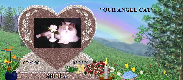 SHEBA's Rainbow Bridge Pet Loss Memorial Residency Image