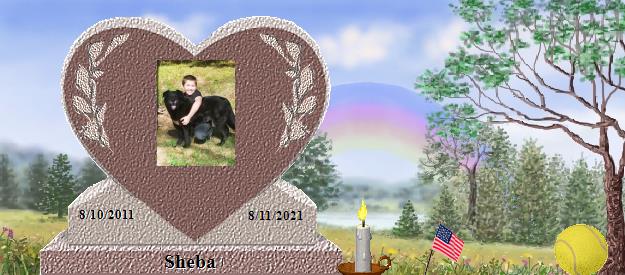 Sheba's Rainbow Bridge Pet Loss Memorial Residency Image