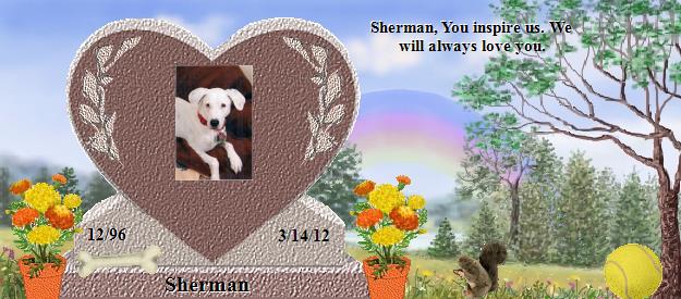 Sherman's Rainbow Bridge Pet Loss Memorial Residency Image