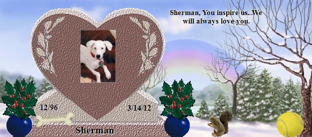 Sherman's Rainbow Bridge Pet Loss Memorial Residency Image
