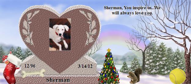 Sherman's Rainbow Bridge Pet Loss Memorial Residency Image