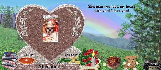 Sherman's Rainbow Bridge Pet Loss Memorial Residency Image