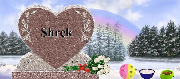 Shrek's Rainbow Bridge Pet Loss Memorial Residency Image