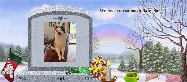Sid's Rainbow Bridge Pet Loss Memorial Residency Image