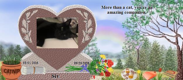 Siv's Rainbow Bridge Pet Loss Memorial Residency Image