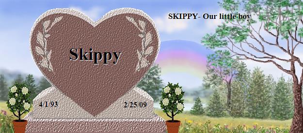 Skippy's Rainbow Bridge Pet Loss Memorial Residency Image