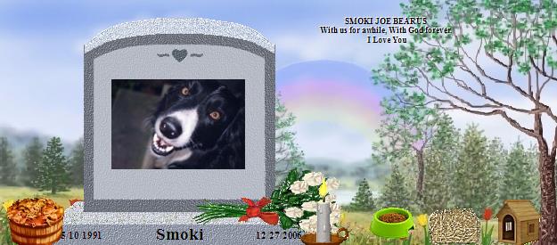 Smoki's Rainbow Bridge Pet Loss Memorial Residency Image