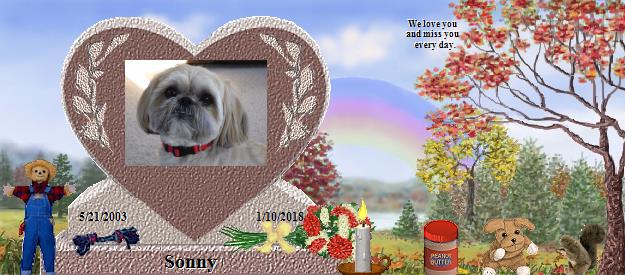 Sonny's Rainbow Bridge Pet Loss Memorial Residency Image