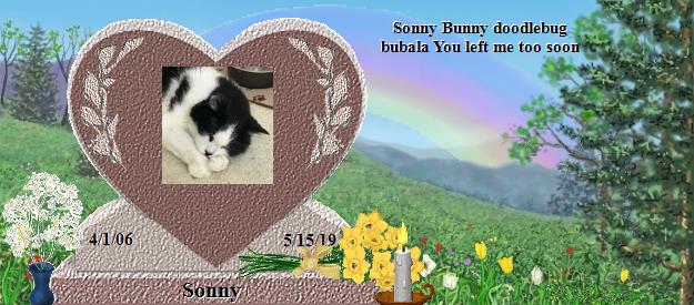 Sonny's Rainbow Bridge Pet Loss Memorial Residency Image