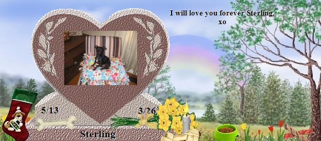 Sterling's Rainbow Bridge Pet Loss Memorial Residency Image