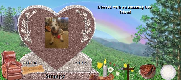 Stumpy's Rainbow Bridge Pet Loss Memorial Residency Image