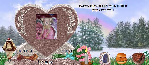Stymey's Rainbow Bridge Pet Loss Memorial Residency Image