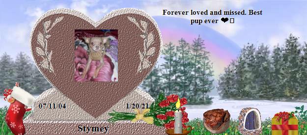 Stymey's Rainbow Bridge Pet Loss Memorial Residency Image
