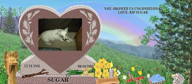 SUGAR's Rainbow Bridge Pet Loss Memorial Residency Image