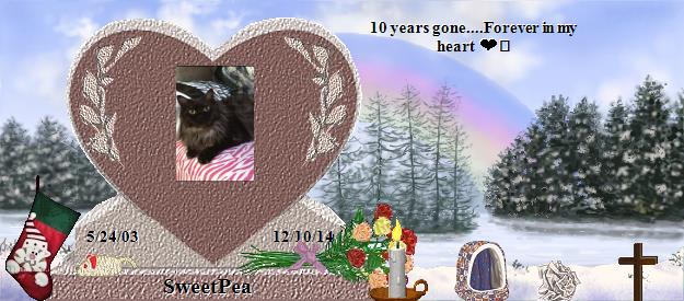 SweetPea's Rainbow Bridge Pet Loss Memorial Residency Image