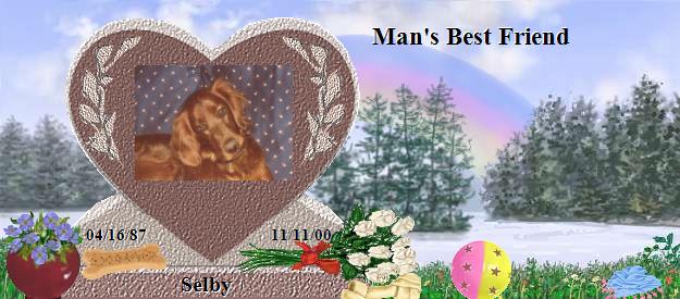 Selby's Rainbow Bridge Pet Loss Memorial Residency Image