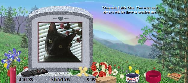 Shadow's Rainbow Bridge Pet Loss Memorial Residency Image